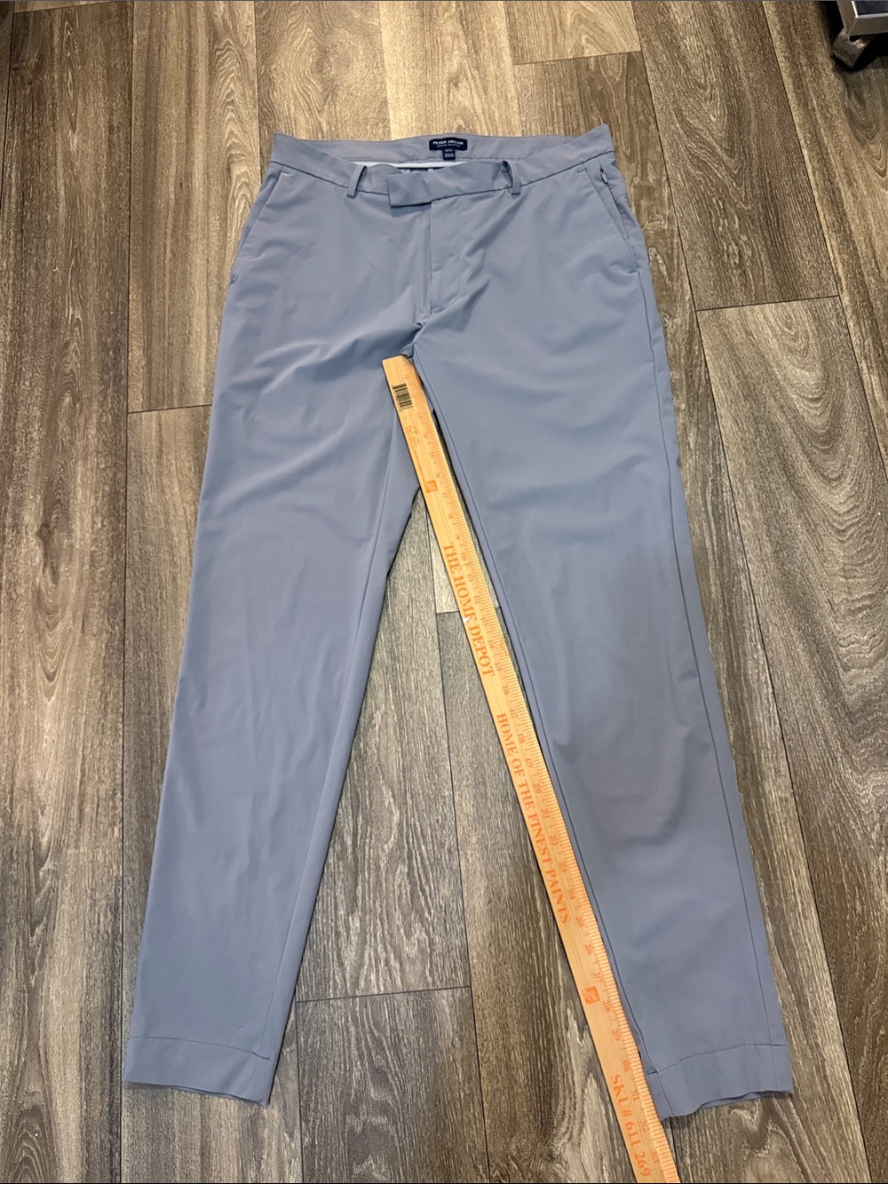 Peter Millar Men’s Gray Performance Golf Dress Pants Size 34